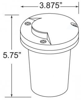 Encore LEDWL-106-LED-RGBW BT In-Grade Light 